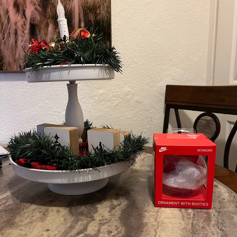 Jordan Baby Booties in Ornament